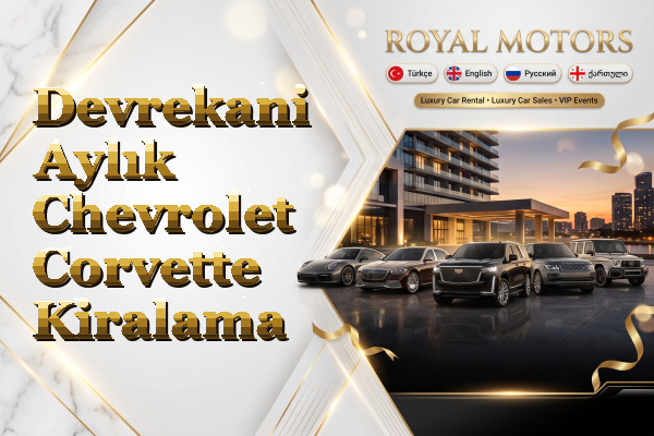 Devrekani Aylık Chevrolet Corvette Kiralama