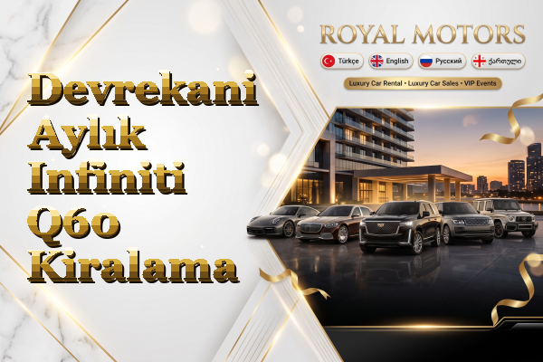 Devrekani Aylık Infiniti Q60 Kiralama
