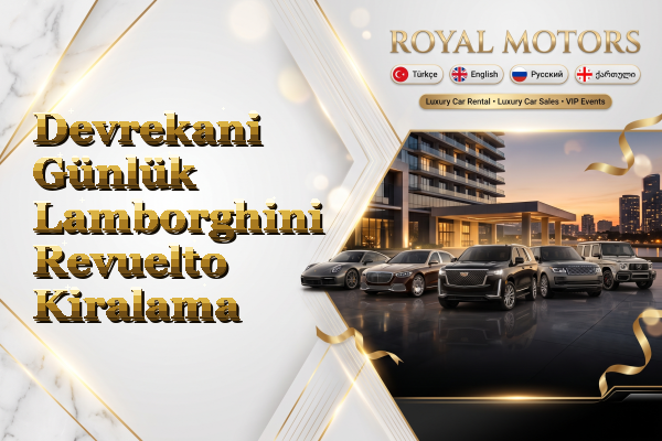 Devrekani Günlük Lamborghini Revuelto Kiralama