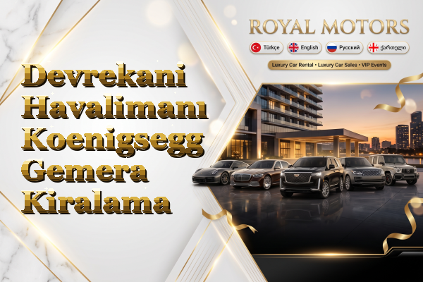Devrekani Havalimanı Koenigsegg Gemera Kiralama