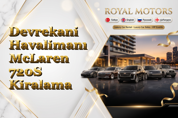 Devrekani Havalimanı McLaren 720S Kiralama