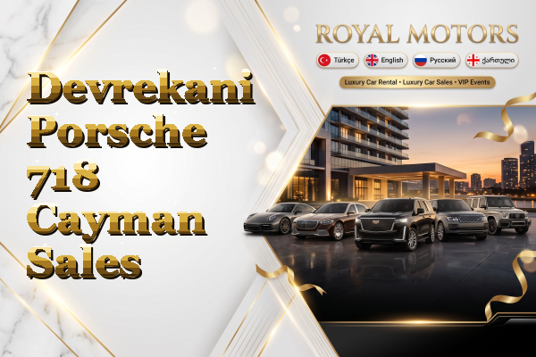Devrekani Porsche 718 Cayman Sales