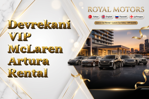 Devrekani VIP McLaren Artura Rental