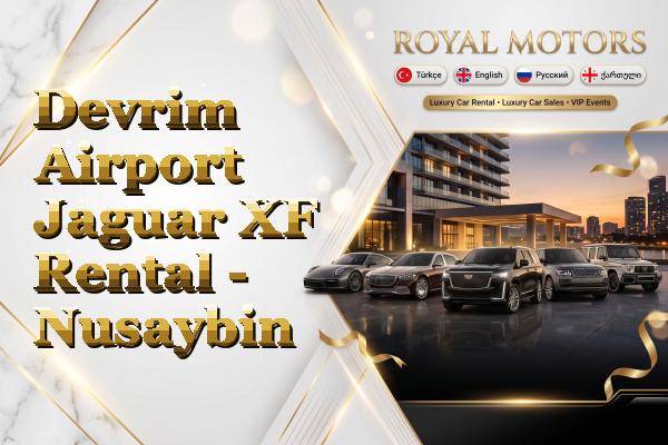 Devrim Airport Jaguar XF Rental - Nusaybin