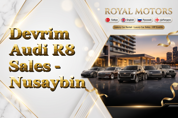 Devrim Audi R8 Sales - Nusaybin