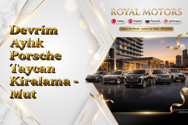 Devrim Aylık Porsche Taycan Kiralama - Mut