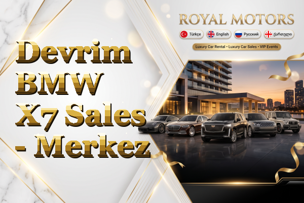 Devrim BMW X7 Sales - Merkez