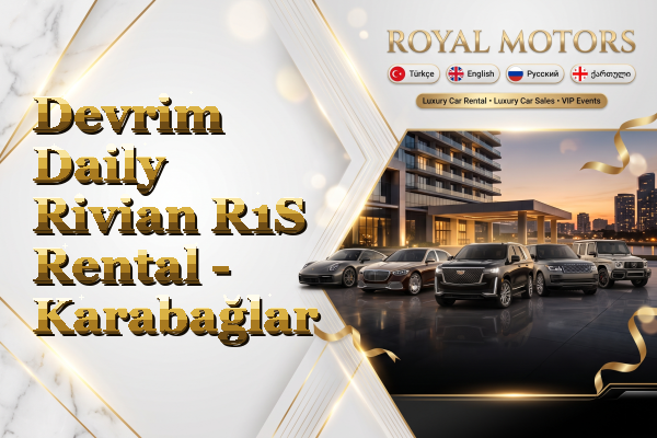 Devrim Daily Rivian R1S Rental - Karabağlar