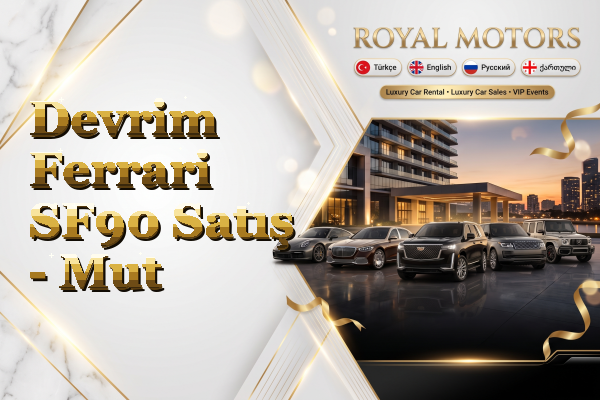 Devrim Ferrari SF90 Satış - Mut
