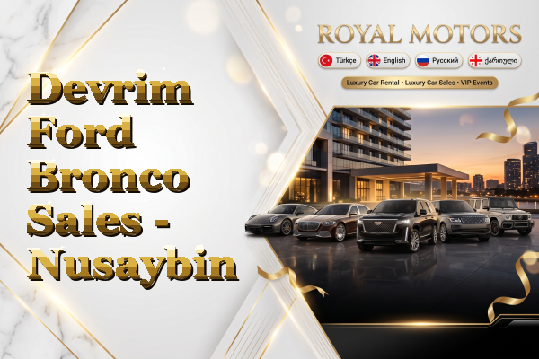 Devrim Ford Bronco Sales - Nusaybin