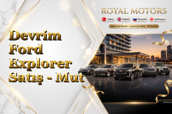 Devrim Ford Explorer Satış - Mut