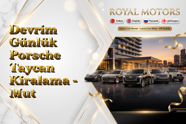 Devrim Günlük Porsche Taycan Kiralama - Mut