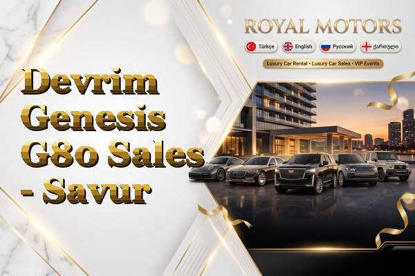 Devrim Genesis G80 Sales - Savur