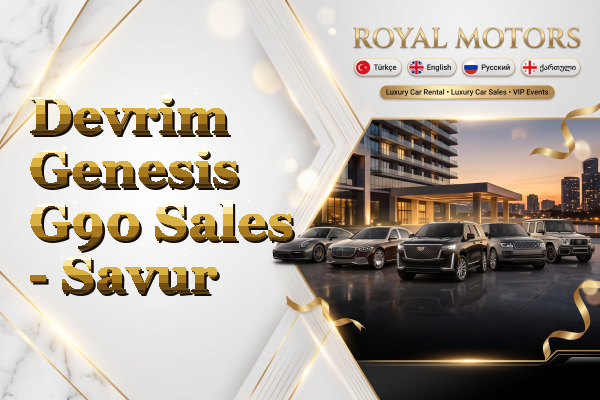 Devrim Genesis G90 Sales - Savur
