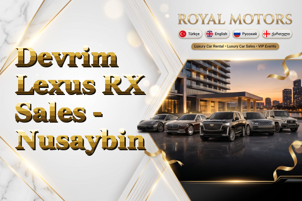 Devrim Lexus RX Sales - Nusaybin