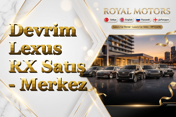 Devrim Lexus RX Satış - Merkez