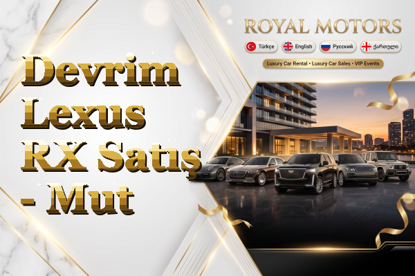 Devrim Lexus RX Satış - Mut