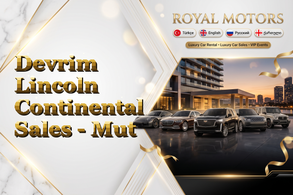 Devrim Lincoln Continental Sales - Mut