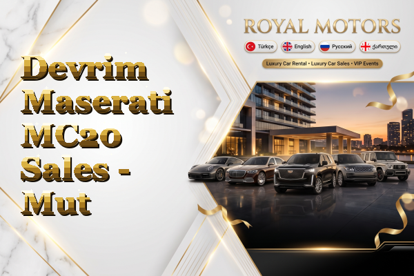 Devrim Maserati MC20 Sales - Mut