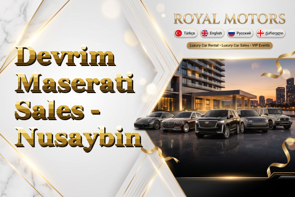 Devrim Maserati Sales - Nusaybin