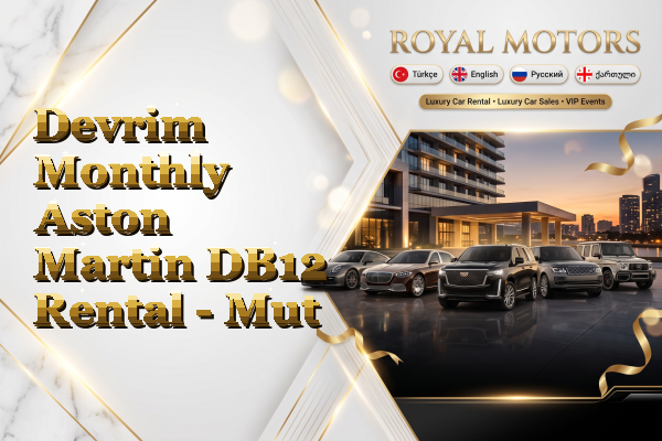 Devrim Monthly Aston Martin DB12 Rental - Mut
