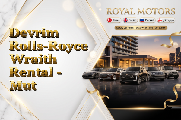 Devrim Rolls-Royce Wraith Rental - Mut