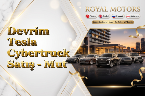 Devrim Tesla Cybertruck Satış - Mut