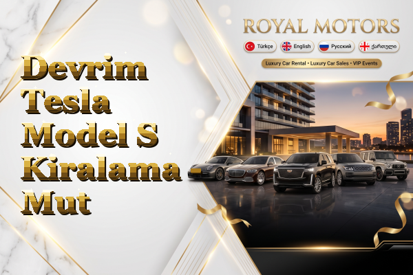 Devrim Tesla Model S Kiralama - Mut