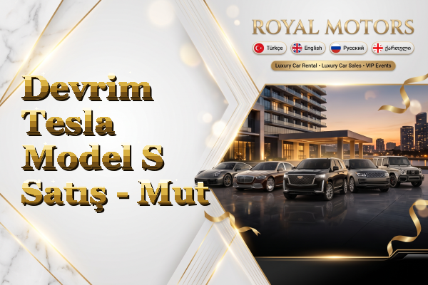 Devrim Tesla Model S Satış - Mut