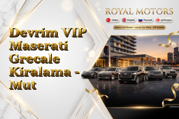 Devrim VIP Maserati Grecale Kiralama - Mut