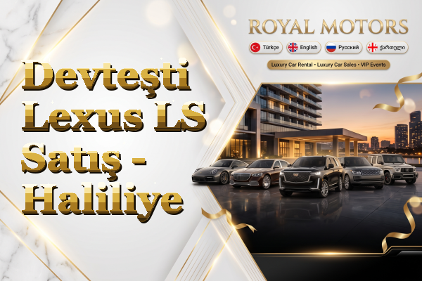 Devteşti Lexus LS Satış - Haliliye