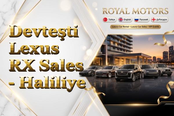 Devteşti Lexus RX Sales - Haliliye
