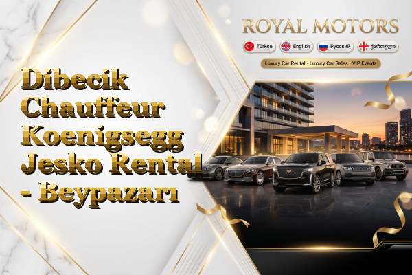 Dibecik Chauffeur Koenigsegg Jesko Rental - Beypazarı
