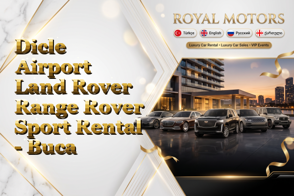 Dicle Airport Land Rover Range Rover Sport Rental - Buca