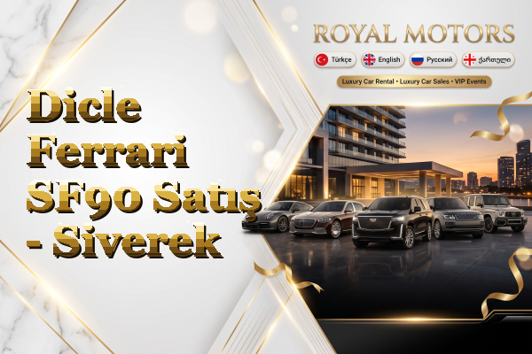Dicle Ferrari SF90 Satış - Siverek