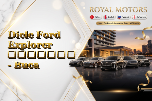 Dicle Ford Explorer გაყიდვა - Buca