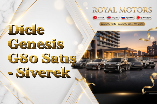 Dicle Genesis G80 Satış - Siverek