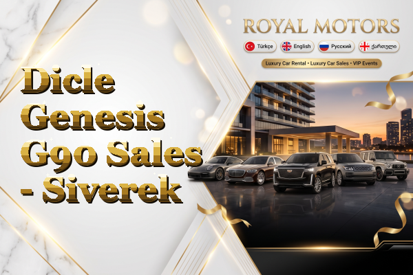 Dicle Genesis G90 Sales - Siverek