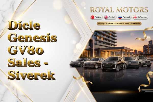 Dicle Genesis GV80 Sales - Siverek