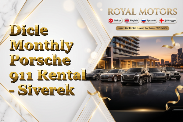 Dicle Monthly Porsche 911 Rental - Siverek