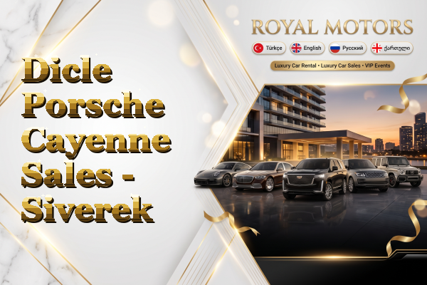 Dicle Porsche Cayenne Sales - Siverek