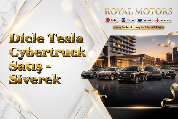 Dicle Tesla Cybertruck Satış - Siverek