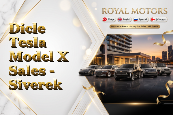 Dicle Tesla Model X Sales - Siverek