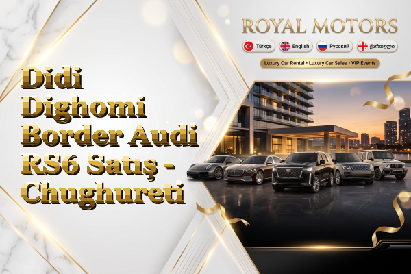 Didi Dighomi Border Audi RS6 Satış - Chughureti