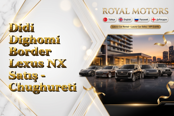 Didi Dighomi Border Lexus NX Satış - Chughureti