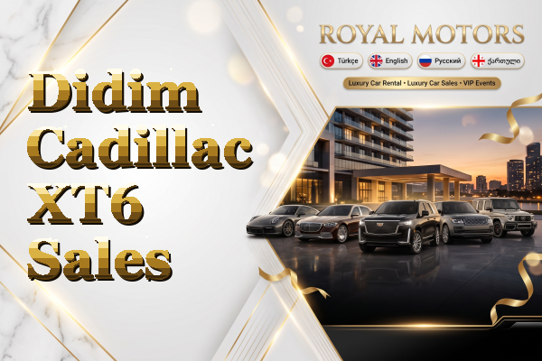 Didim Cadillac XT6 Sales
