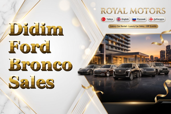 Didim Ford Bronco Sales