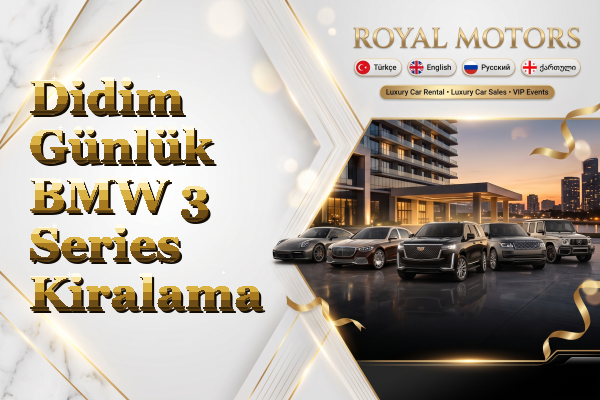 Didim Günlük BMW 3 Series Kiralama