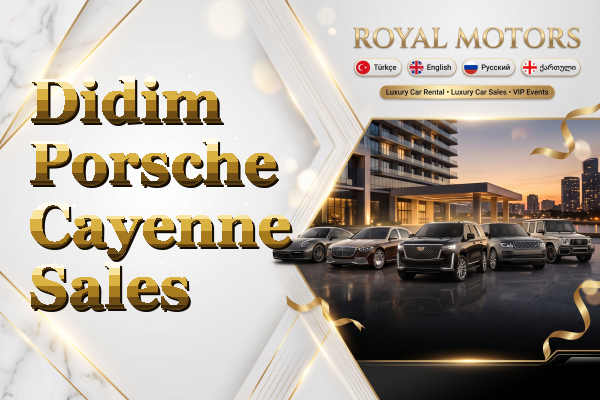Didim Porsche Cayenne Sales