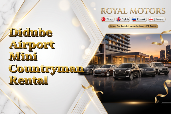 Didube Airport Mini Countryman Rental